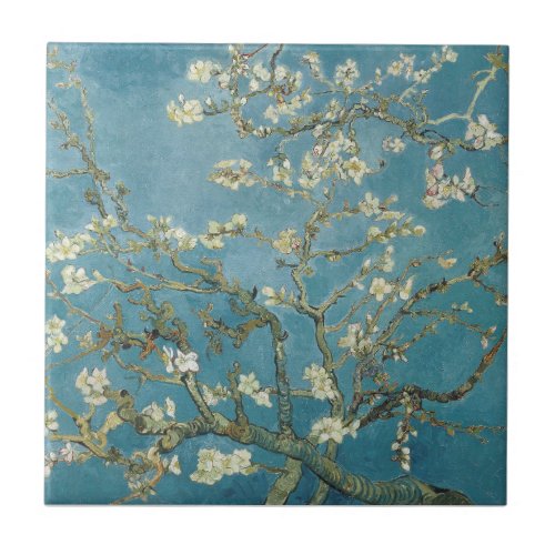 Vincent van Gogh Almond blossom  Ceramic Tile