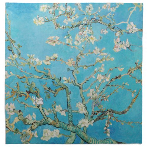 Vincent van Gogh _ Almond Blossom Cloth Napkin