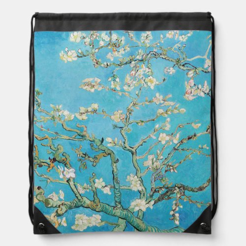 Vincent van Gogh _ Almond Blossom Drawstring Bag