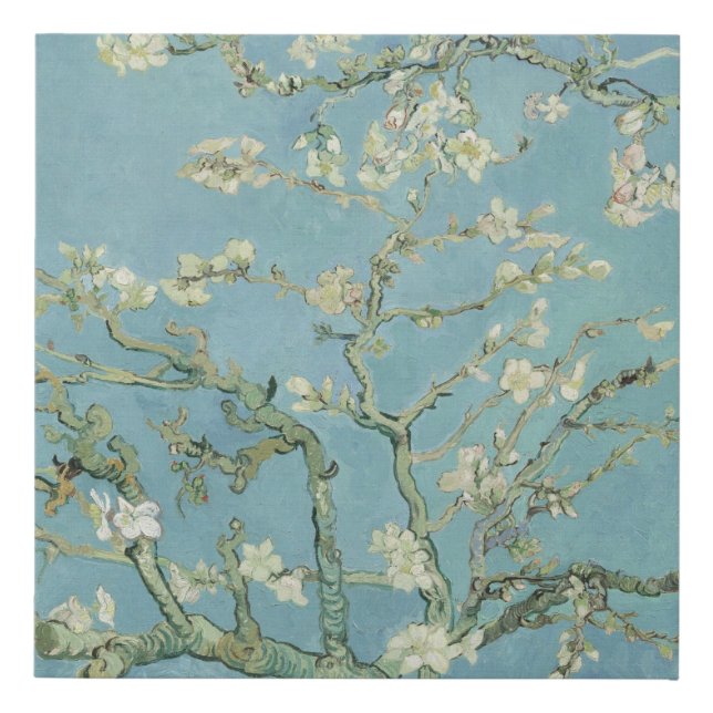 Vincent van Gogh - Almond blossom Faux Canvas Print (Front)