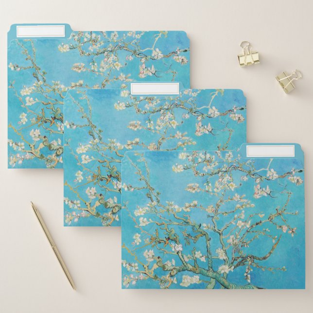 Vincent van Gogh - Almond Blossom File Folder (Set)