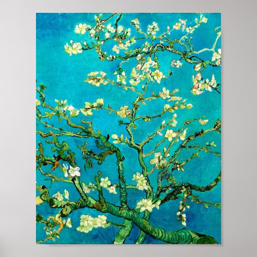 Vincent Van Gogh Almond Blossom Fine Art Poster