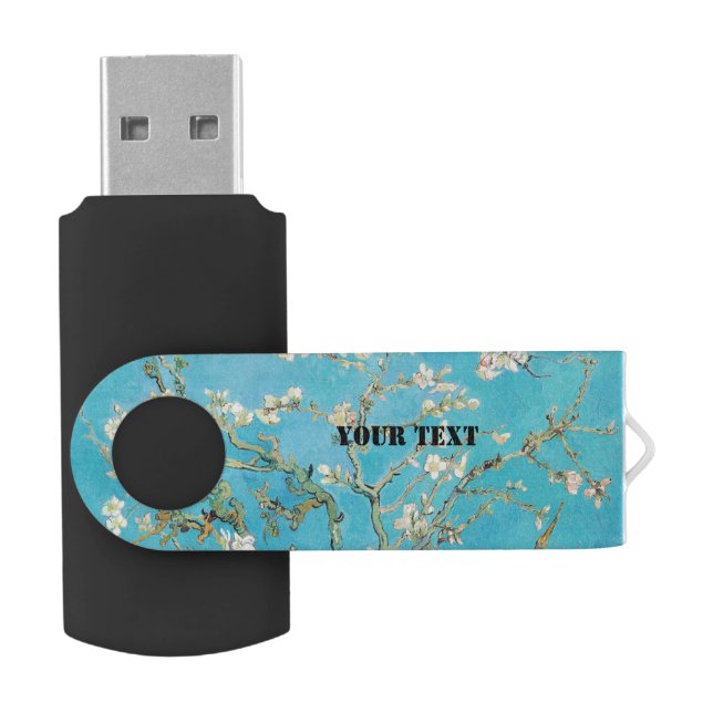 Vincent van Gogh - Almond Blossom Flash Drive (Opened)