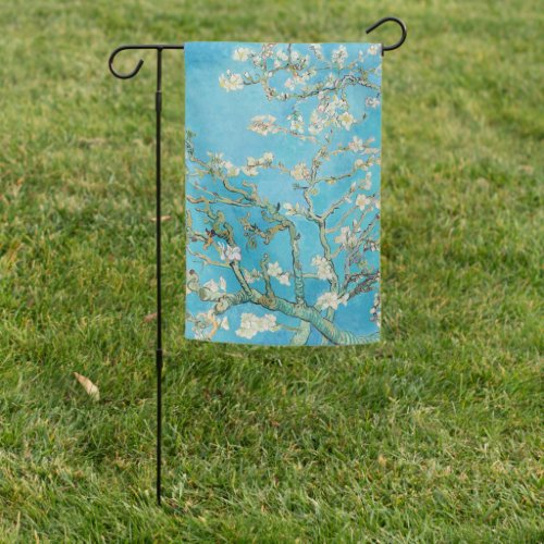 Vincent van Gogh _ Almond Blossom Garden Flag