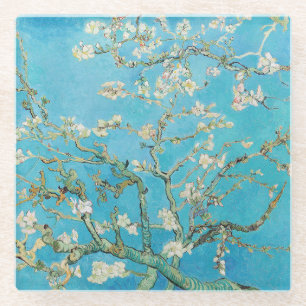 Vincent van Gogh - Almond Blossom Glass Coaster