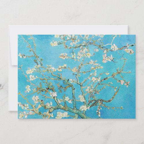Vincent van Gogh _ Almond Blossom Invitation