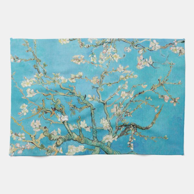 Vincent van Gogh - Almond Blossom Kitchen Towel (Horizontal)