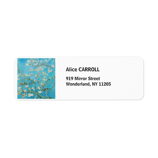 Vincent van Gogh - Almond Blossom Label (Front)