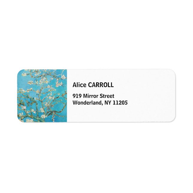 Vincent van Gogh - Almond Blossom Label (Front)