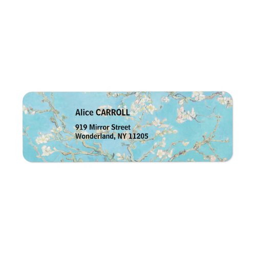 Vincent van Gogh _ Almond Blossom Label