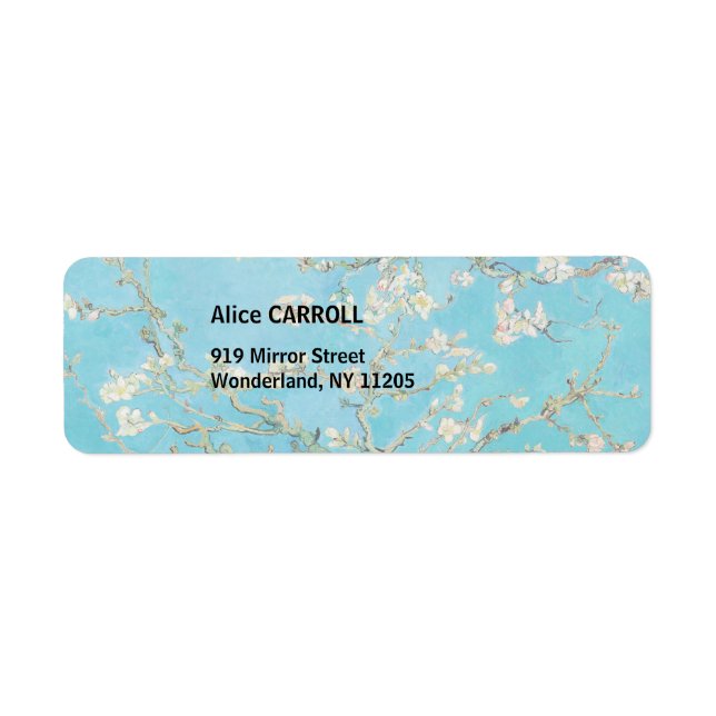 Vincent van Gogh - Almond Blossom Label (Front)
