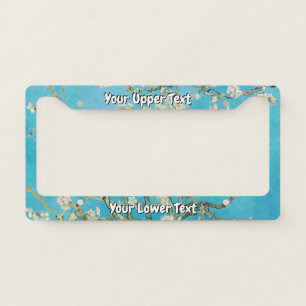 Vincent van Gogh - Almond Blossom License Plate Frame