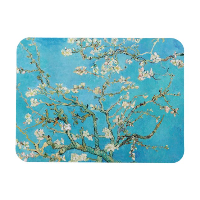 Vincent van Gogh - Almond Blossom Magnet (Horizontal)