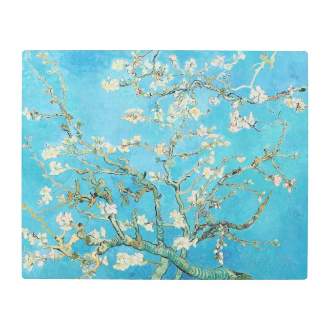 Vincent van Gogh - Almond Blossom Metal Print (Front)