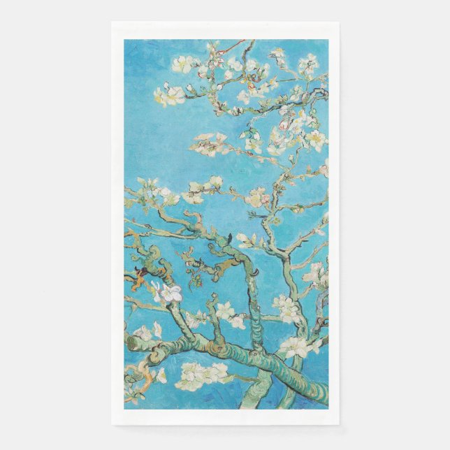 Vincent van Gogh - Almond Blossom Paper Guest Towels (Front)