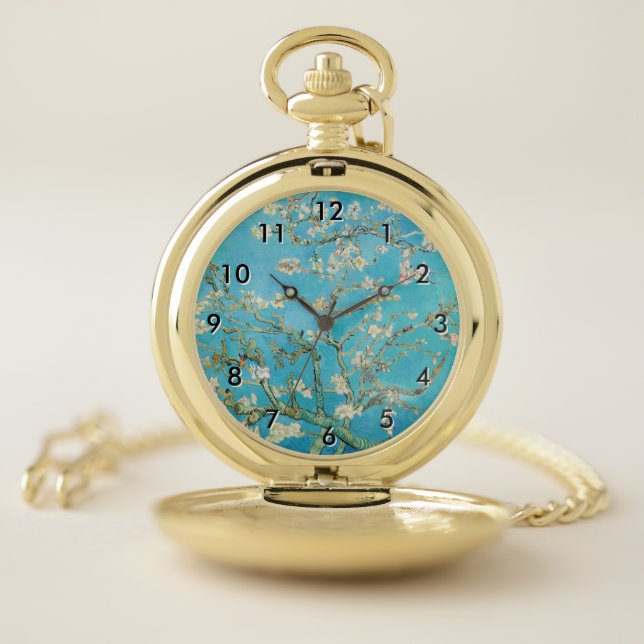 Vincent van Gogh - Almond Blossom Pocket Watch (Inside)