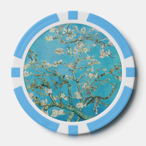 Vincent van Gogh _ Almond Blossom Poker Chips
