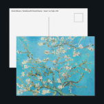 Vincent van Gogh - Almond Blossom Postcard<br><div class="desc">Almond Blossom / Branches with Almond Blossom - Vincent van Gogh,  Oil on Canvas,  1890</div>