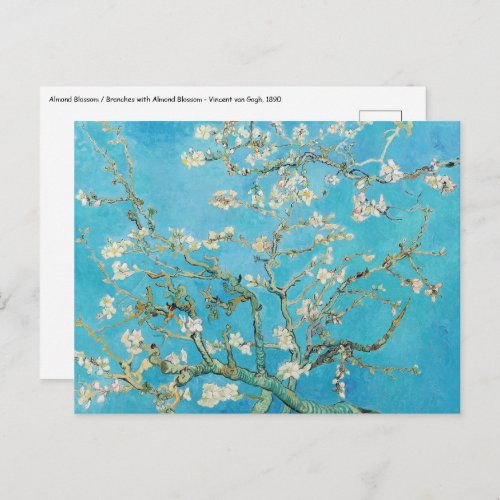 Vincent van Gogh _ Almond Blossom Postcard