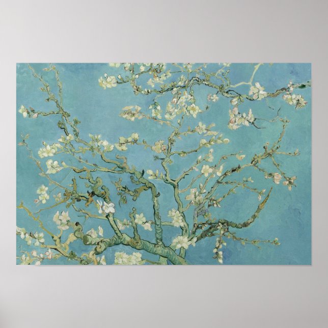 Vincent van Gogh - Almond Blossom Poster (Front)