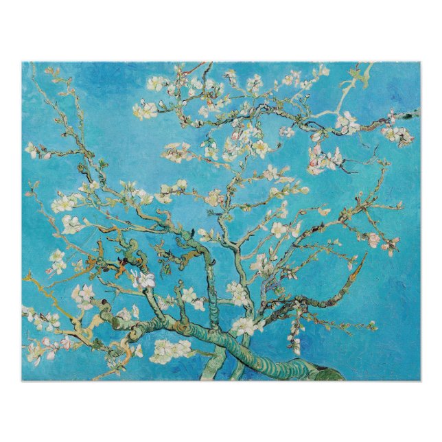 Vincent van Gogh - Almond Blossom Poster (Front)