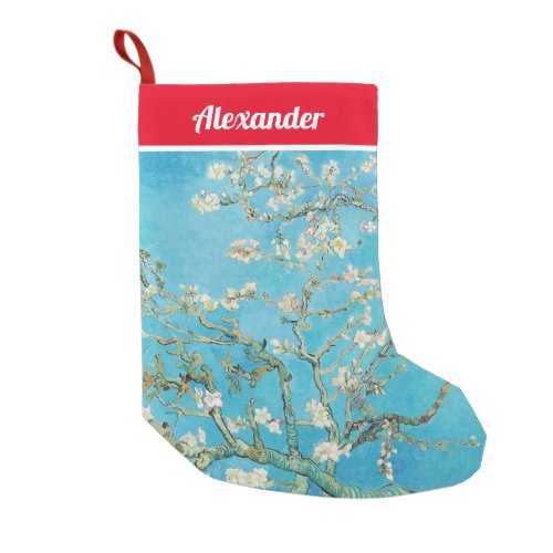 Vincent van Gogh _ Almond Blossom Small Christmas Stocking