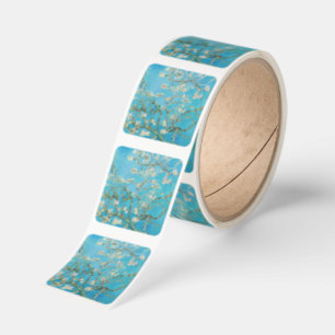 Vincent van Gogh - Almond Blossom Square Sticker