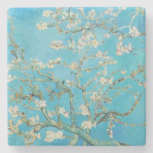 Vincent van Gogh _ Almond Blossom Stone Coaster