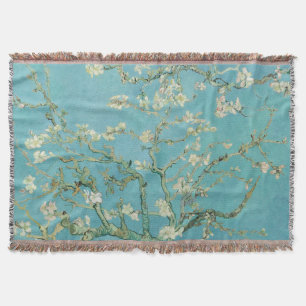 Vincent Van Gogh - Almond blossom Throw Blanket