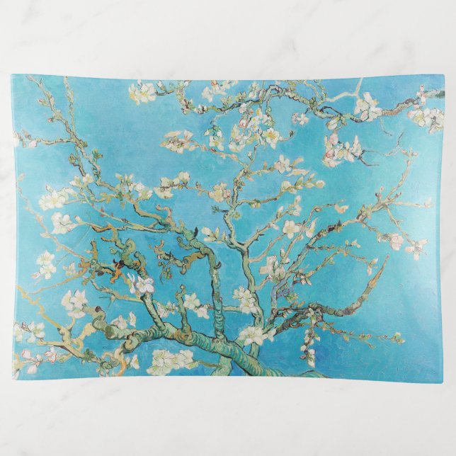 Vincent van Gogh - Almond Blossom Trinket Tray (Front)