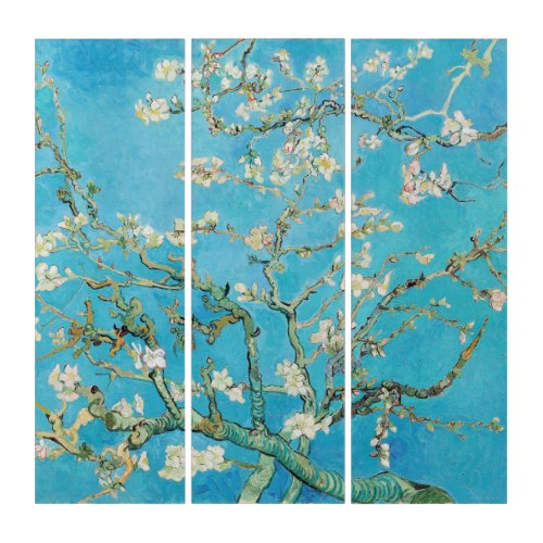Vincent van Gogh _ Almond Blossom Triptych