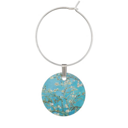 Vincent van Gogh _ Almond Blossom Wine Charm