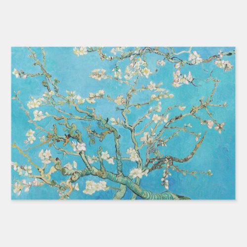 Vincent van Gogh _ Almond Blossom Wrapping Paper Sheets