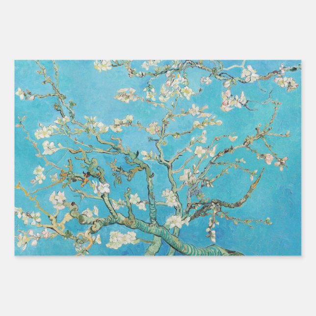 Vincent van Gogh - Almond Blossom Wrapping Paper Sheets (Front)