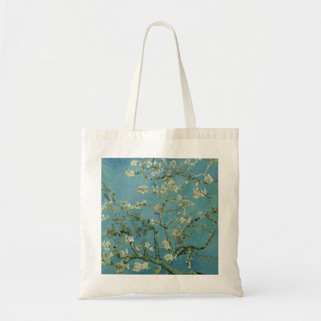 Vincent Van Gogh Almond Blossoms Tote Bag (Front)