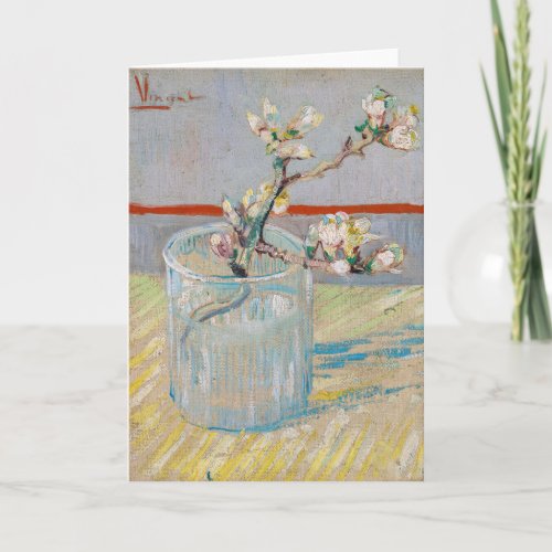 Vincent van Gogh _ Almond Branch in a Glass Card