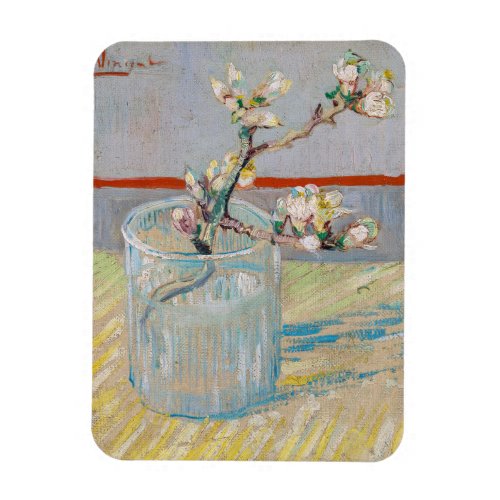 Vincent van Gogh _ Almond Branch in a Glass Magnet