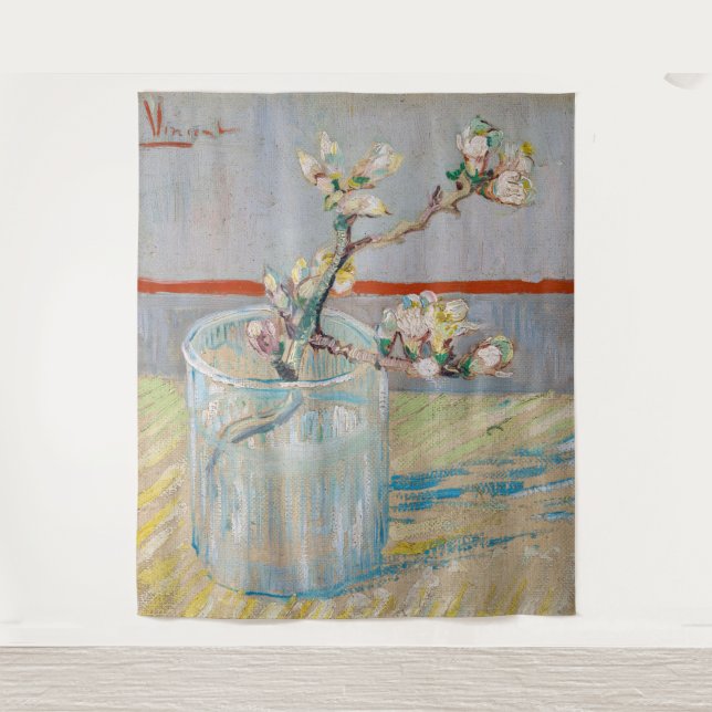 Vincent van Gogh - Almond Branch in a Glass Tapestry (Front)