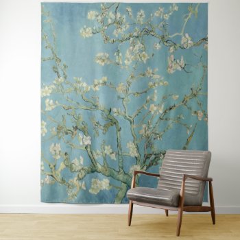 Vincent Van Gogh Almond Tree In Blossom Tapestry by Zazilicious at Zazzle