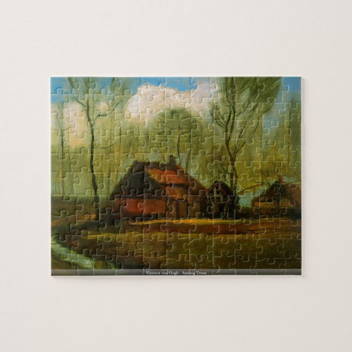 Vincent van Gogh   Among Trees puzzle