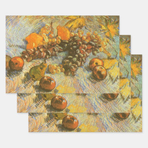 Vincent van Gogh - Apples, Pears, Lemons, Grapes Wrapping Paper Sheets