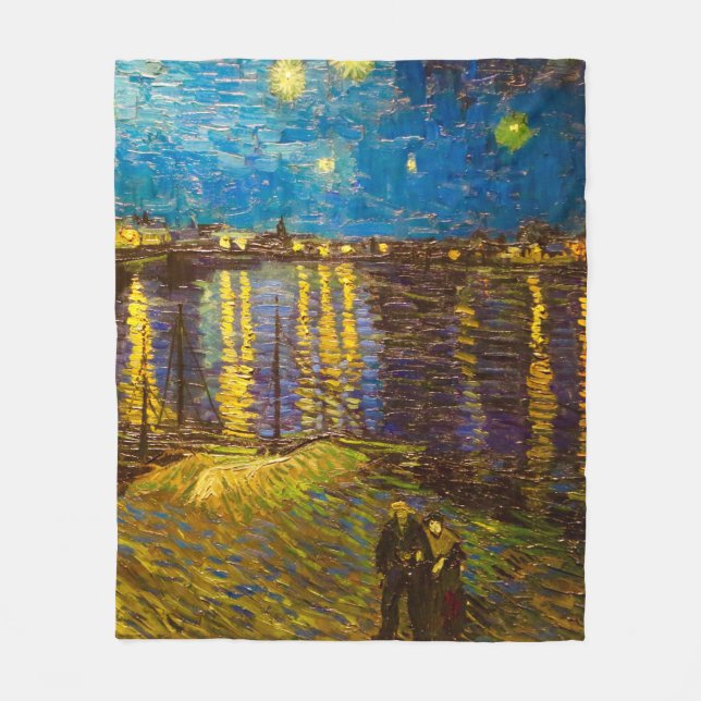 Vincent van Gogh Art Fleece Blanket (Front)