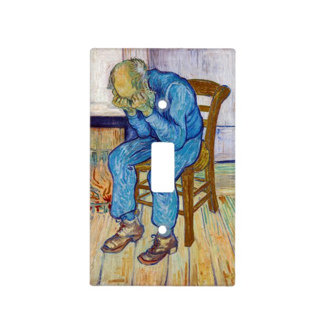 Vincent van Gogh - At Eternity's Gate Light Switch Cover (Front)