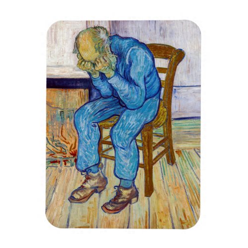 Vincent van Gogh _ At Eternitys Gate Magnet