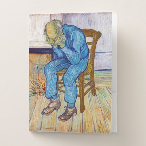 Vincent van Gogh _ At Eternitys Gate Pocket Folder