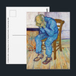 Vincent van Gogh - At Eternity's Gate Postcard<br><div class="desc">At Eternity's Gate / Sorrowing old man / On the Threshold of Eternity - Vincent van Gogh,  1890</div>