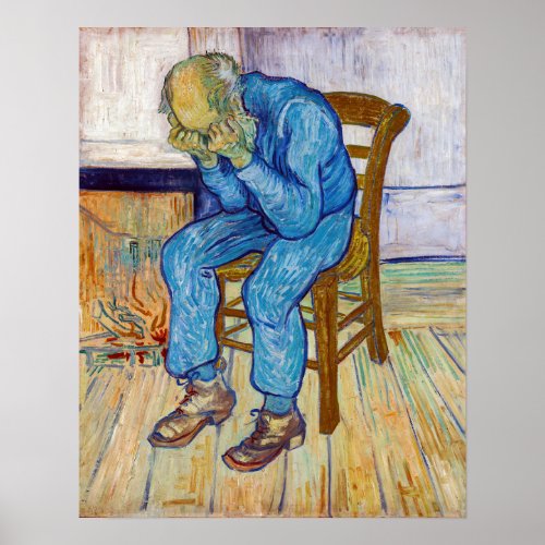 Vincent van Gogh _ At Eternitys Gate Poster