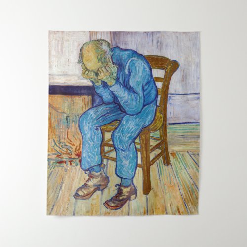 Vincent van Gogh _ At Eternitys Gate Tapestry