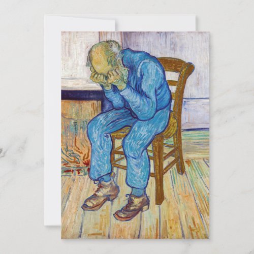 Vincent van Gogh _ At Eternitys Gate Thank You Card