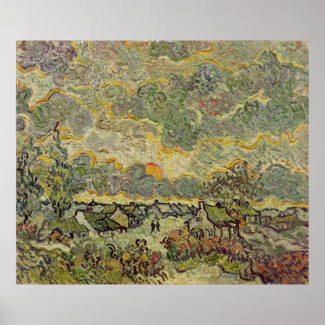 Vincent van Gogh | Autumn landscape, 1890 Poster (Front)